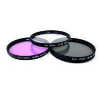 Set de 3 Filtres UV CPL FLD 67MM Pour NIKON DSLR D3200 D3100 D3300 D3000 D5000 D5200 D5300 D5100 OBJECTIF LENS 18-105, CANON DSL...