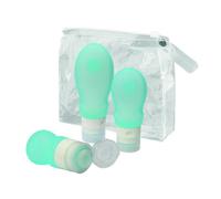 Set de 3 flacons de voyage Squeeze bottles TravelSafe (blue) OS