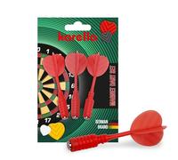 Set de 3 Fléchettes Magnétiques Couleur Rouge