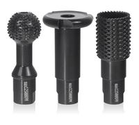Set de 3 Fraise à Bois - Disques Meuleuse Sculpture Bois, Burrs Rotatifs, Gouge et Ciseaux à Bois pour Meuleuses 115/125 - Outi