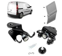 Set de 3 Galets Rouleaux de Guidage Supérieur, Centrale et Inférieur pour Porte Latérale Coulissante compatible pour Renault Kangoo II 8200029302 8200497637 777643981R