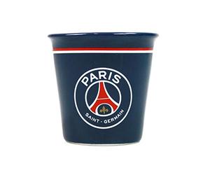 SET DE 3 GOBELETS A CAFE EN CERAMIQUE PSG LIVRE EN BOITE CADEAU