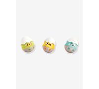 Set de 3 hochets poussins - blanc TU