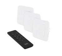 Set de 3 interrupteurs volets roulants + télécommande - DiO