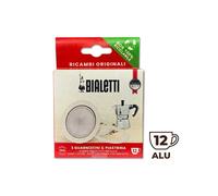 Set de 3 joints + 1 filtre cafetière aluminium 12 Tasses 0800036 - BIALETTI