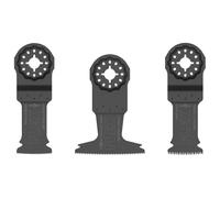 Set de 3 lames de scie Starlock - FLEX - bois et métal - 531055