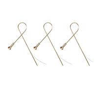 Set de 3 lampadaires de jardin Syphaduepassi H45cm ground stake 25cm/incl. 12V DC transformer