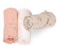 Set de 3 langes La petite école de danse (personnalisable)
