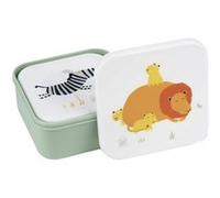 set de 3 lunch box la savane Multicolore G