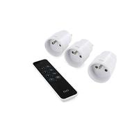3 prises télécommandées + télécommande 3 canaux (ref: 54895) - Chacon - 54795 54798 54895 DIV006500 DIV006552 DIV006551 54796 G