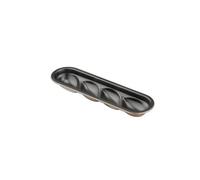 Set De 3 Moules à Torsade Creabake J3083s04 Cuivre Et Gris Tefal