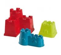 Set De 3 Moules Château/Rempart En Plastique