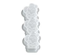 Set De 3 Moules En Silicone De Noël - Cavités Père Noël, Sapin Et Élan Pour Résine, Savon, Bougie Et Chocolat | Moules À Artisanat Souples Pour Décorations Et Pâtisserie DIY | Emballés Individuellemen