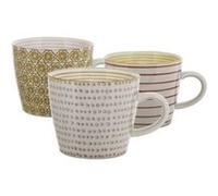 Set de 3 Mugs Multicolores G