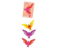 Set de 3 oiseaux équilibristes corail Les Petites Merveilles Moulin Roty