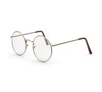 Set de 3 paires de lunettes rondes de Père Noël pour costume de Père Noël, déguisement de Père Noël (3X)