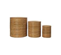 Set de 3 panier de rangement Column H x Ø 42x40cm