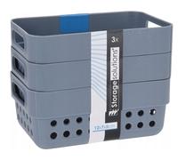 Set de 3 paniers de rangement 350ml