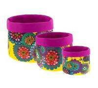 Set de 3 paniers gigognes multi-usages - Panier Dahlia - Pylones Dahlia G