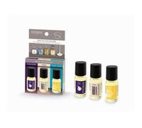 Set de 3 Parfums Concentrés - ESTEBAN - Figue Noire-Cèdre-Ylang Ylang - 15ml - Ambiance Boisée - Multiusage