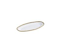 Set de 3 Petit plats de service ovales - 34,9x15,2x3,2cm - GOLDEN SALERNO Pampa Bay