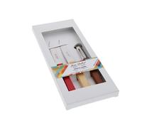 Set de 3 pièces, 2 couteaux d'office et un éplucheur 27.00x11.00 cm