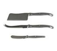 Set de 3 pièces à fromage inox - Jean Dubost - Argent - Inox Argent G