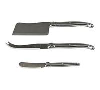 Set de 3 pièces à fromage inox - Jean Dubost - Argent - Inox Argent G