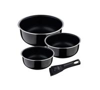 Set de 3 Pièces de Casseroles Click & Cook Aluminium
