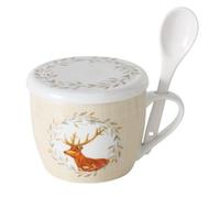 Set de 3 pièces mug géant LivingActive Egon Blanc