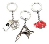 Set de 3 pièces Porte-clés Animation Naruto 10 cm G