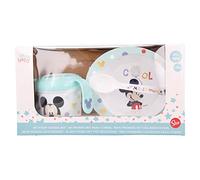 Set DE 3 PIÈCES (Tasse D'ENTRAÎNEMENT, Bol ET CUILLÈRE) Cool comme Mickey