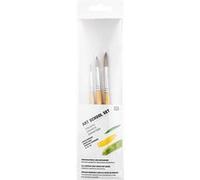 Set de 3 pinceaux beige art school Beige G