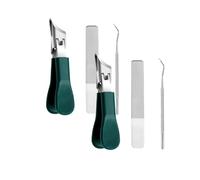 Set De 3 Pinces À Ongles Premium En Forme De Bec D'aigle, Coupe-ongles Pour Orteils À Ouverture Large Et À Usage Intensif, Pince À Ongles Ergonomique Pour Ongles Épais (2pcs)