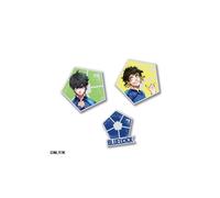 Pika Edition – Set de 3 pin's Blue Lock – Modèle 1 (2025)