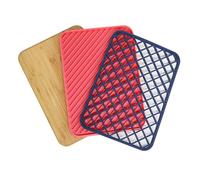 Set de 3 planches à découper, égouttoir et dessous de table Trilogy Trebonn