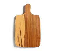 Set de 3 planches à découper en bois de hêtre huilé - avec poignée - double face - 38,5 x 22 x 1,5 cm