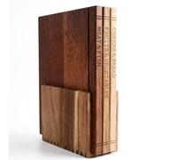 Set de 3 Planches à Découper en Forme de Livre pour Cuisine, 33×25,5×2 cm Planches à Découper en Bois Pratiques en Forme de Livre, Planches à Découper en Acacia avec Support, Cadeau de Crémaillère