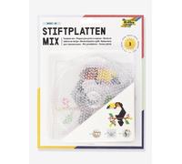 Set de 3 plaques à picots pour perles à repasser BASIC MEDIUM folia transparent TU