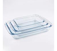 SET DE 3 PLATS Á FOUR TYPE" PYREX"