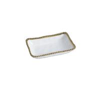 Set de 3 plats rectangulaires - 17,8x10,8x3,2cm - GOLDEN SALERNO Pampa Bay