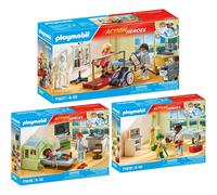 Set de 3 playmobil