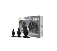 Set de 3 Plugs Anaux Silexd Double Densité