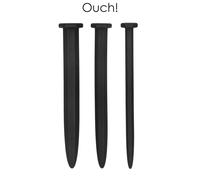 Set de 3 plugs urétraux Grands clous - Ouch!