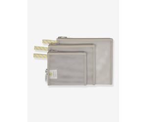 Set de 3 pochettes Mesh LÄSSIG beige TU