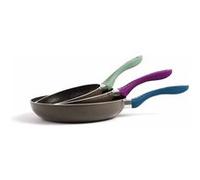 Set de 3 poêles aspect pierre ILAG® Livoo MEP101 Gris G