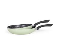 Set De 3 Poeles Aspect Pierre - Livoo - Men124ve - Vert Livoo