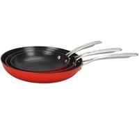 Set De 3 Poêles Rouge 20/24/28cm - " Red Airiron