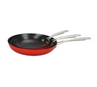 Set de 3 poêles rouge 20/24/28cm - " Red AirIron" Laguiole Cuisson