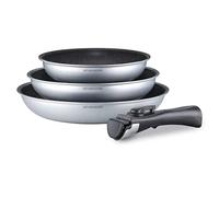 Set de poêles - Arthur Martin - AM130S - 20-24-28 cm - Poignée amovible - Antiadhésif